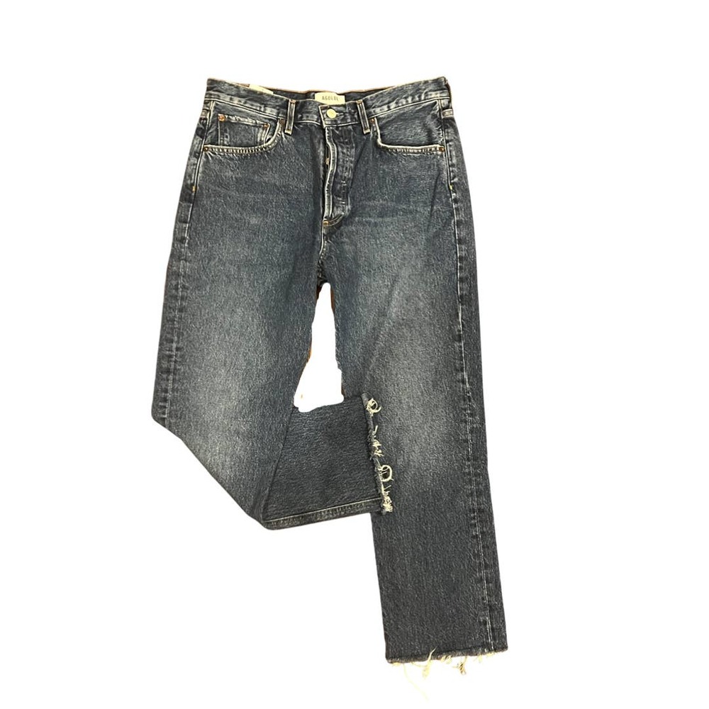 Agolde Rikey cropped cotton jeans size 29